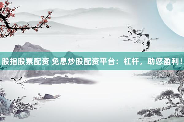 股指股票配资 免息炒股配资平台：杠杆，助您盈利！